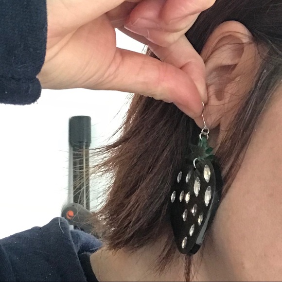ASOS Strawberry Statement Earrings - Picture 3 of 3